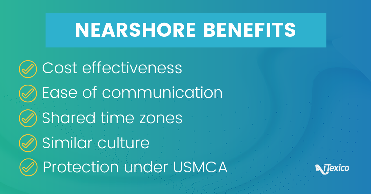 Benefits of Nearshore Outsourcing