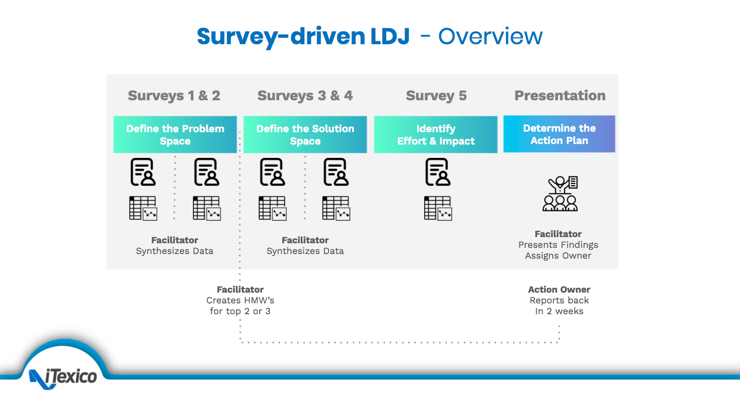 SURVEY DRIVEN LDJ OVERVIEW