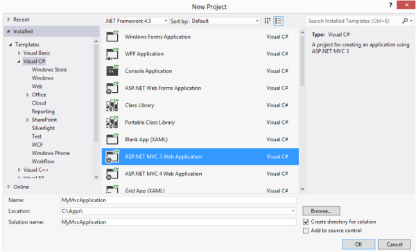 1. Visual Studio new project resized 600