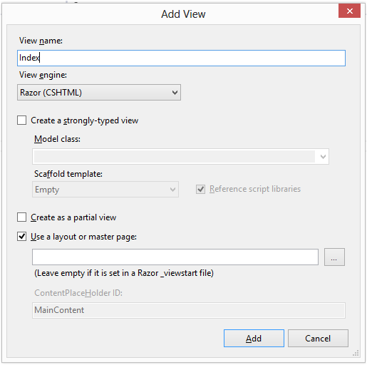 5. add view