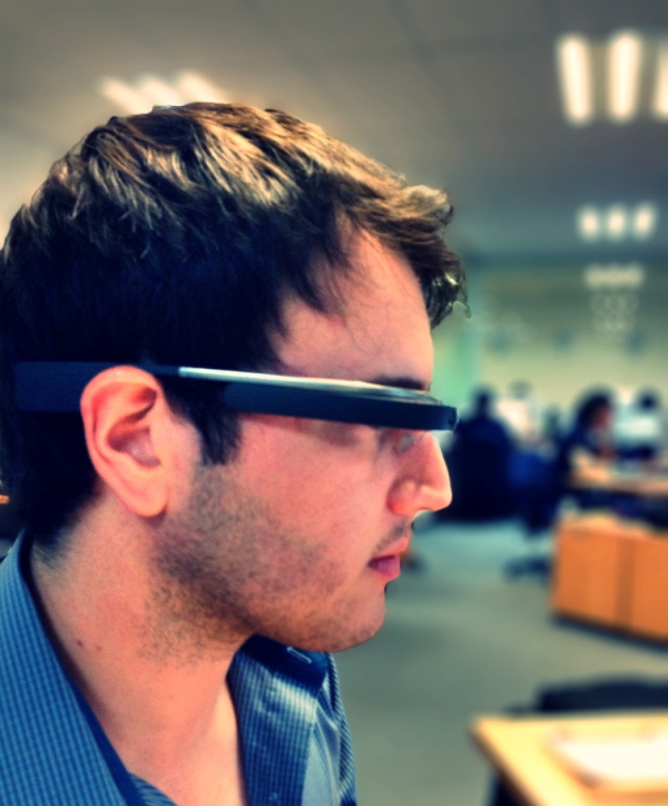 Testing google glass