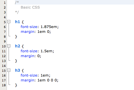 Simple CSS