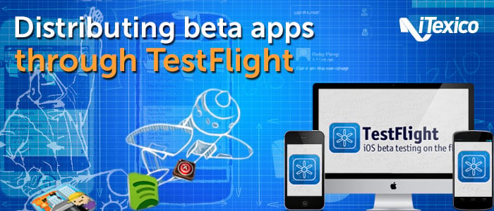 Mobile development testing with testflight