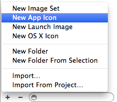 new app icon xcode